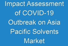Impact Assessment of COVID-19 Outbreak on Asia Pacific Solvents Market