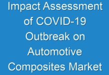 Impact Assessment of COVID-19 Outbreak on Automotive Composites Market