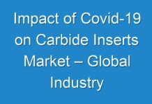Impact of Covid-19 on Carbide Inserts Market – Global Industry Analysis and Forecast 2017-2025