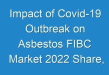 Impact of Covid-19 Outbreak on Asbestos FIBC Market 2024 Share, Trend, Segmentation and Forecast to 2027