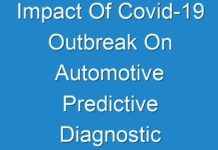 Impact Of Covid-19 Outbreak On Automotive Predictive Diagnostic System Market