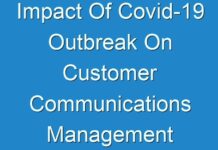 Impact Of Covid-19 Outbreak On Customer Communications Management Software Market