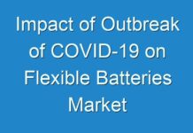 Impact of Outbreak of COVID-19 on Flexible Batteries Market