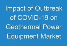 Impact of Outbreak of COVID-19 on Geothermal Power Equipment Market