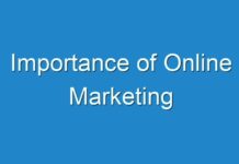 Importance of Online Marketing