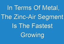 In Terms Of Metal, The Zinc-Air Segment Is The Fastest Growing Segment Of The Global Metal-Air Battery Market