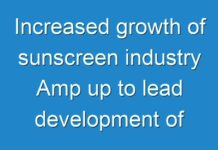 Increased growth of sunscreen industry Amp up to lead development of Oxybenzone market and expected to grow at higher CAGR , finds Fact.MR