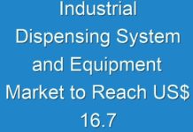 Industrial Dispensing System and Equipment Market to Reach US$ 16.7 Bn by 2027; New TMR Report Explores Impact of COVID-19 Outbreak on Market