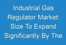 Industrial Gas Regulator Market: Size To Expand Significantly By The End Of 2018 – 2026