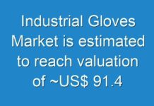 Industrial Gloves Market is estimated to reach valuation of ~US$ 91.4 Bn by 2027