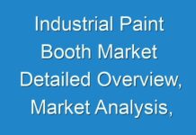 Industrial Paint Booth Market Detailed Overview, Market Analysis, Manufacturers and Latest Trends Forecast To 2027