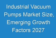 Industrial Vacuum Pumps Market Size, Emerging Growth Factors 2027