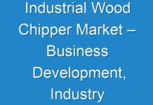 Industrial Wood Chipper Market – Business Development, Industry Growth, Top Manufacturers, Size and Forecast Till 2031