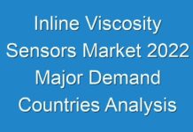 Inline Viscosity Sensors Market 2024 Major Demand Countries Analysis by World’s Top Leaders | Global Revenue Status During COVID-19 Pandemic