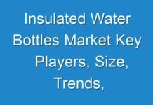 Insulated Water Bottles Market Key Players, Size, Trends, Opportunities and growth Analysis