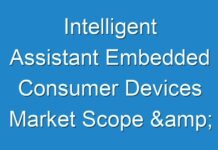 Intelligent Assistant Embedded Consumer Devices Market Scope & Opportunities by 2024-2026