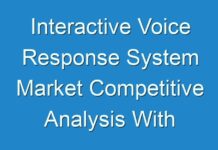 Interactive Voice Response System Market Competitive Analysis With Growth Forecast Till 2030