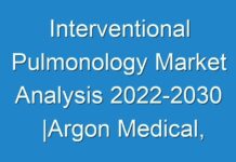 Interventional Pulmonology Market Analysis 2024-2030 |Argon Medical, Body Vision Medical Ltd., Boston Scientific Corporation, C. R. Bard, Inc.
