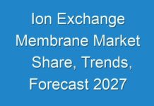 Ion Exchange Membrane Market Share, Trends, Forecast 2027
