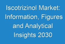 Iscotrizinol Market: Information, Figures and Analytical Insights 2030