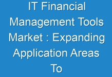IT Financial Management Tools Market : Expanding Application Areas To Drive The Global Growth
