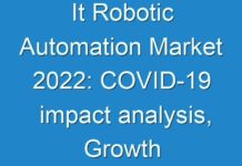 It Robotic Automation Market 2024: COVID-19 impact analysis, Growth by Top Companies, Trends by Types and Application, Forecast to 2027