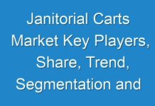 Janitorial Carts Market Key Players, Share, Trend, Segmentation and Forecast to 2028