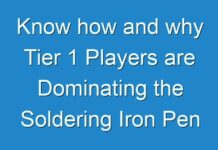 Know how and why Tier 1 Players are Dominating the Soldering Iron Pen Market | Detailed Analysis and Forecast till 2029 by Fact.MR