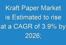 Kraft Paper Market is Estimated to rise at a CAGR of 3.9% by 2026; New TMR Report Explores Impact of COVID-19 Outbreak