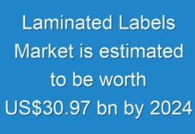 Laminated Labels Market is estimated to be worth US$30.97 bn by 2024