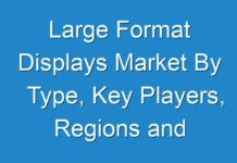 Large Format Displays Market By Type, Key Players, Regions and Product Type – Forecast To 2027