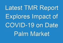 Latest TMR Report Explores Impact of COVID-19 on Date Palm Market