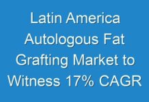 Latin America Autologous Fat Grafting Market to Witness 17% CAGR Through 2029