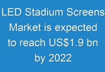 LED Stadium Screens Market is expected to reach US$1.9 bn by 2024