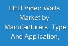 LED Video Walls Market by Manufacturers, Type And Application, Regions, Forecast To 2025