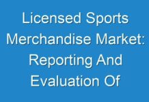 Licensed Sports Merchandise Market: Reporting And Evaluation Of Recent Industry Developments