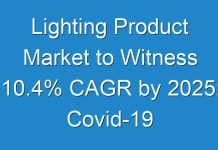 Lighting Product Market to Witness 10.4% CAGR by 2025; Covid-19 Analysis