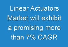Linear Actuators Market will exhibit a promising more than 7% CAGR over the period between 2019 and 2027