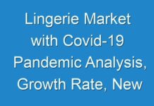 Lingerie Market with Covid-19 Pandemic Analysis, Growth Rate, New Trend Analysis Forecast To 2027