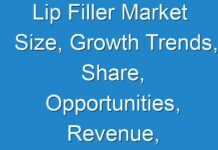 Lip Filler Market Size, Growth Trends, Share, Opportunities, Revenue, Regional Outlook, Industry Demand Forecast To 2027