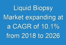 Liquid Biopsy Market expanding at a CAGR of 10.1% from 2018 to 2026