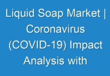 Liquid Soap Market | Coronavirus (COVID-19) Impact Analysis with Size, Share, Prospects, Crucial Players, Competitive Breakdown and Regional Forecast 2019 –2028