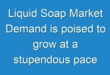 Liquid Soap Market Demand is poised to grow at a stupendous pace during the forecast period of 2019 to 2028