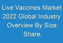 Live Vaccines Market 2024 Global Industry Overview By Size, Share, Trends, Growth Factors, Historical Analysis Growth by 2030
