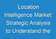 Location Intelligence Market: Strategic Analysis to Understand the Competitive Outlook of the Industry 2029