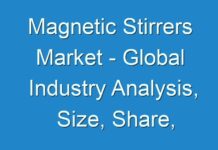 Magnetic Stirrers Market – Global Industry Analysis, Size, Share, Growth, Trends