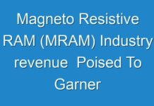 Magneto Resistive RAM (MRAM) Industry revenue Poised To Garner Maximum Revenues By 2019 – 2027