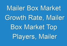 Mailer Box Market Growth Rate, Mailer Box Market Top Players, Mailer Box Market Demand