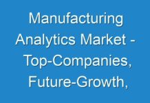 Manufacturing Analytics Market – Top-Companies, Future-Growth, Regional Analysis business-Opportunities