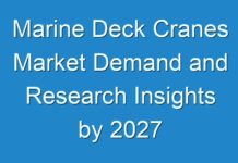Marine Deck Cranes Market Demand and Research Insights by 2027